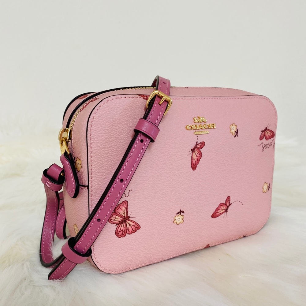 NEW💃Coach Mini Camera Bag with Butterfly Print - Picture 2 of 7
